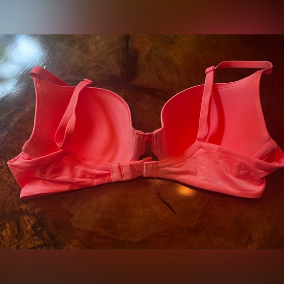 🌺 Victoria’s Secret Size 36B Orange Lined Demi Bra - Picture 4 of 5